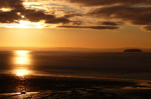 Sunset over Weston super Mare